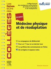 Cover Fiches Médecine physique et de réadaptation
