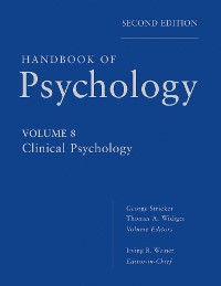 Cover Handbook of Psychology, Volume 8, Clinical Psychology