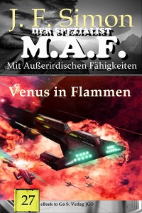 Cover Venus in Flammen (Der Spezialist M.A.F. 27)