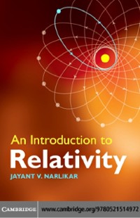 Cover Introduction to Relativity