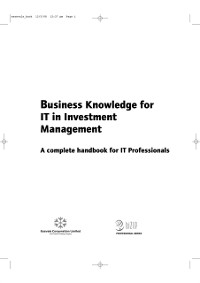 Cover Business Knowledge for IT in Investment Management