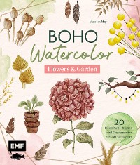 Cover Boho Watercolor – Flowers & Garden