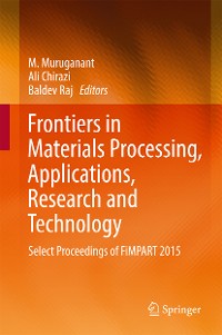 Cover Frontiers in Materials Processing, Applications, Research and Technology