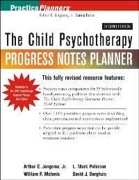 Cover The Child Psychotherapy Progress Notes Planner