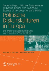 Cover Politische Diskurskulturen in Europa
