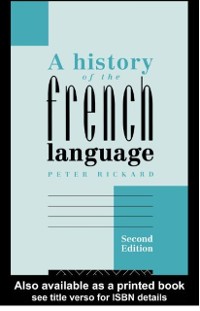 Cover A History of the French Language