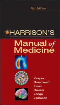 Cover Harrison's Manual of Medicine: 16th Edition