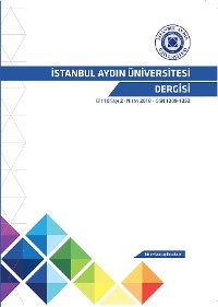 Cover ISTANBUL AYDIN UNiVERSiTESI DERGISI