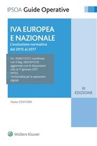 Cover IVA Europea e Nazionale