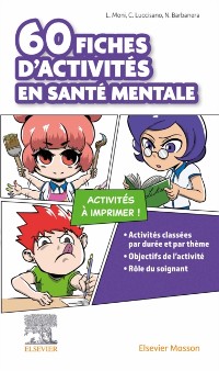 Cover 60 fiches d''activités en santé mentale