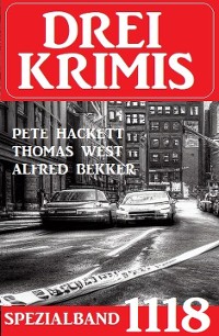 Cover Drei Krimis Spezialband 1118