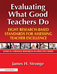 Cover Evaluating What Good Teachers Do