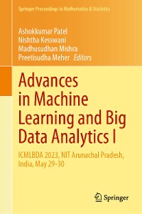 Cover Advances in Machine Learning and Big Data Analytics I