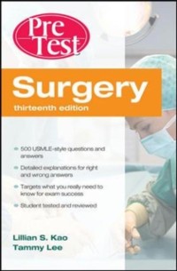 Cover Surgery PreTest Self-Assessment and Review, Thirteenth Edition