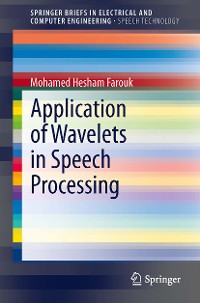 Cover Application of Wavelets in Speech Processing