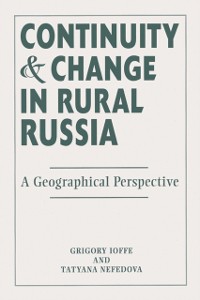Cover Continuity And Change In Rural Russia A Geographical Perspective