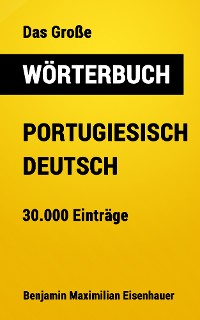 Cover Das Große Wörterbuch Portugiesisch - Deutsch