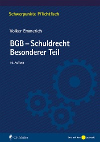 Cover BGB-Schuldrecht Besonderer Teil
