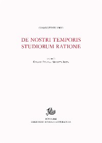 Cover De nostri temporis studiorum ratione