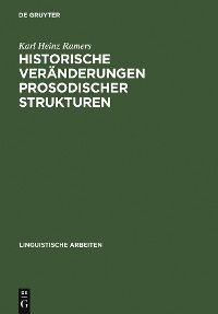 Cover Historische Veränderungen prosodischer Strukturen