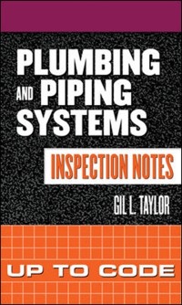 Cover Plumbing and Piping Systems Inspection Notes: Up to Code