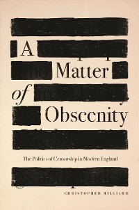 Cover A Matter of Obscenity