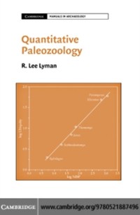 Cover Quantitative Paleozoology
