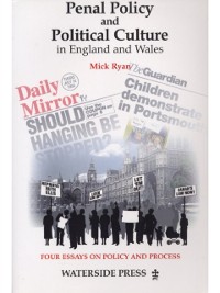 Cover Penal Policy and Political Culture in England and Wales