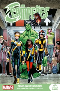 Cover Marvel Teens: Os Campeões