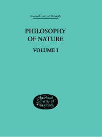 Cover Hegel's Philosophy of Nature