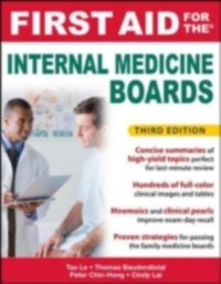 Cover First Aid for the Internal Medicine Boards, 3rd Edition