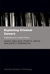 Cover Explaining Criminal Careers