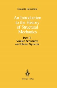 Cover Introduction to the History of Structural Mechanics