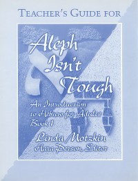 Cover Aleph Isn't Tough: Teacher's Guide