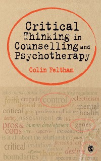 Cover Critical Thinking in Counselling and Psychotherapy