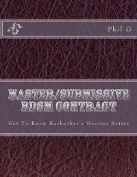 Cover Master/Submissive BDSM Contract