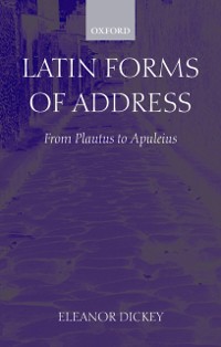 Cover Latin Forms of Address