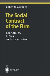 Cover Social Contract of the Firm
