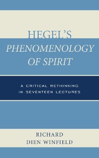 Cover Hegel's Phenomenology of Spirit