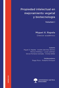 Cover Propiedad intelectual en mejoramiento vegetal y biotecnología - Volumen I