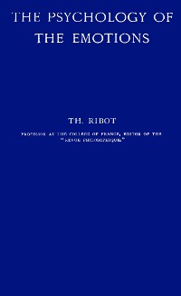 Cover The Psychology Of The Emotions By Th. Ribot