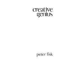 Cover Creative Genius
