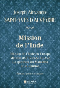 Cover Mission de l'Inde