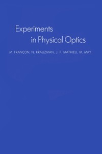 Cover Experiments In Physical Optics