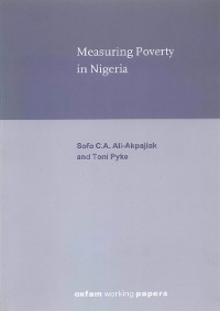 Cover Measuring Poverty in Nigeria