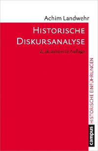 Cover Historische Diskursanalyse