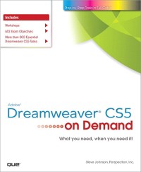Cover Adobe Dreamweaver CS5 on Demand