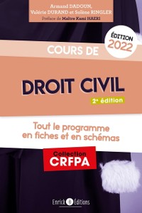 Cover Cours de droit civil 2022