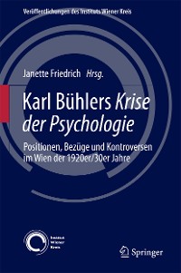 Cover Karl Bühlers Krise der Psychologie
