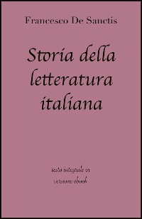 Cover Storia della letteratura italiana